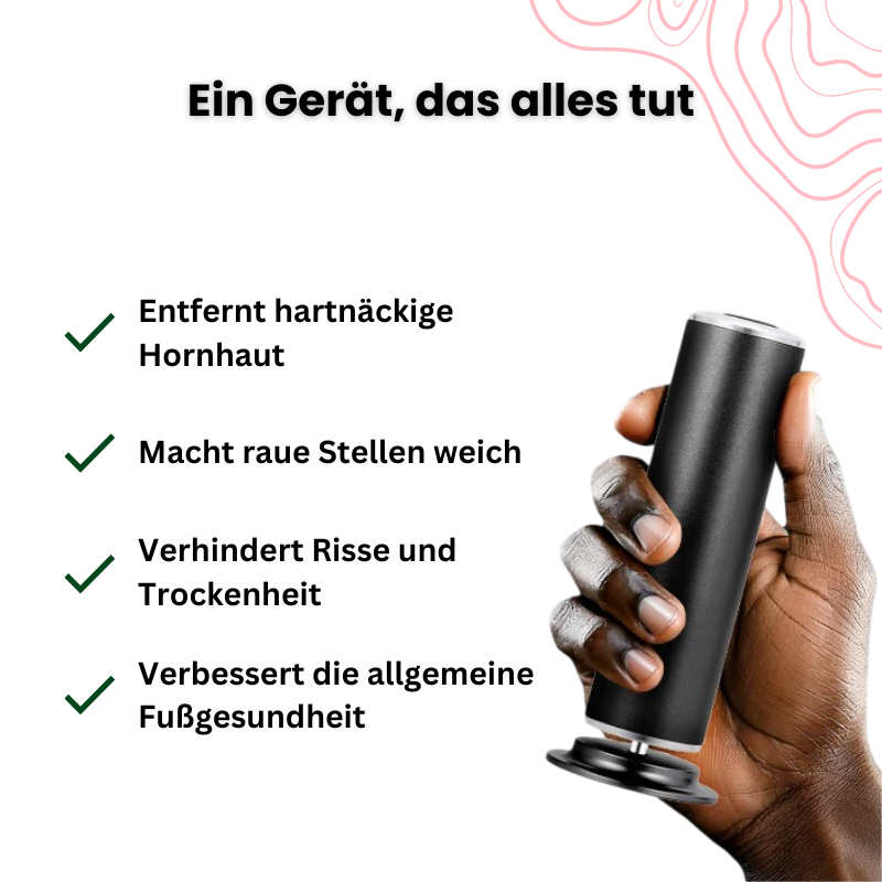SmoothSole - Elektrischer Hornhautentferner