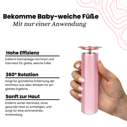 SmoothSole - Elektrischer Hornhautentferner