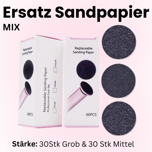 60 stk. Extra sandpapier