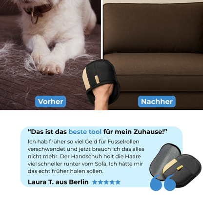 Der Fellmagnet-Handschuh