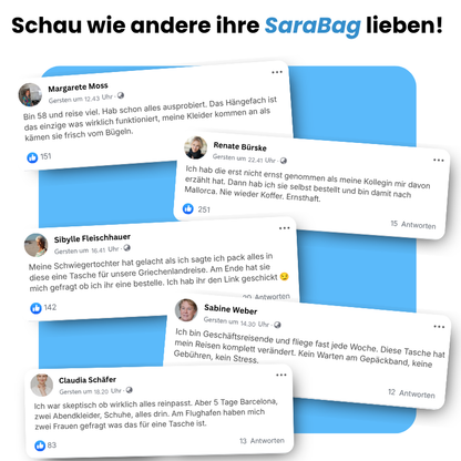 SaraBag - Deine Reise Tasche